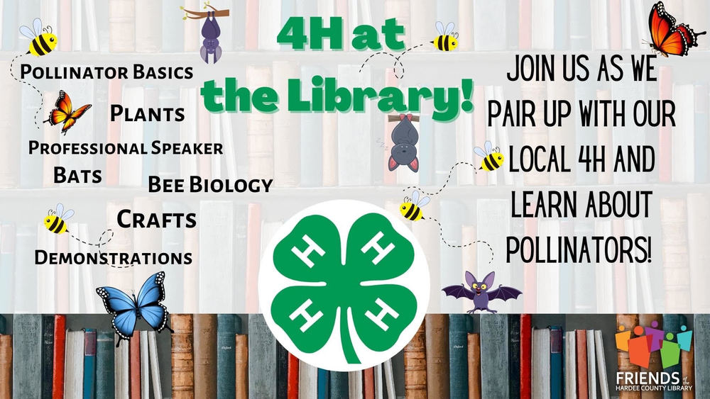 4H at the library