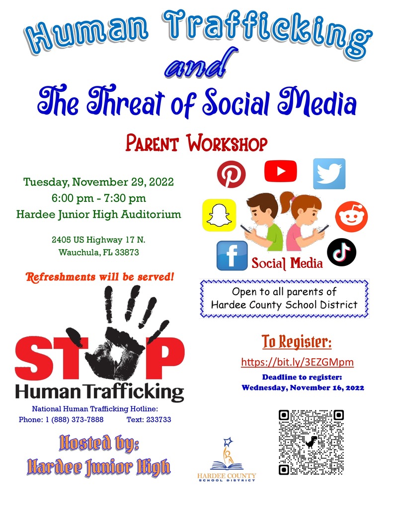 Parent Workshop November 29th 